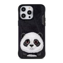 Funda negra panda iPhone 15 pro max
