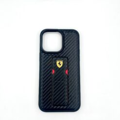 Funda de lujo Ferrari tipo cuero iphone