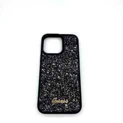 Funda brillante negra iphone
