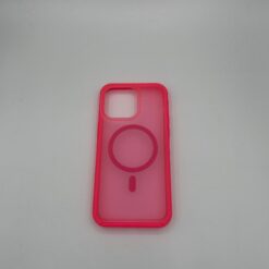 Funda fucsia mate iPhone 15 pro max