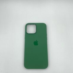 Funda verde silicona iPhone 13 Pro Max